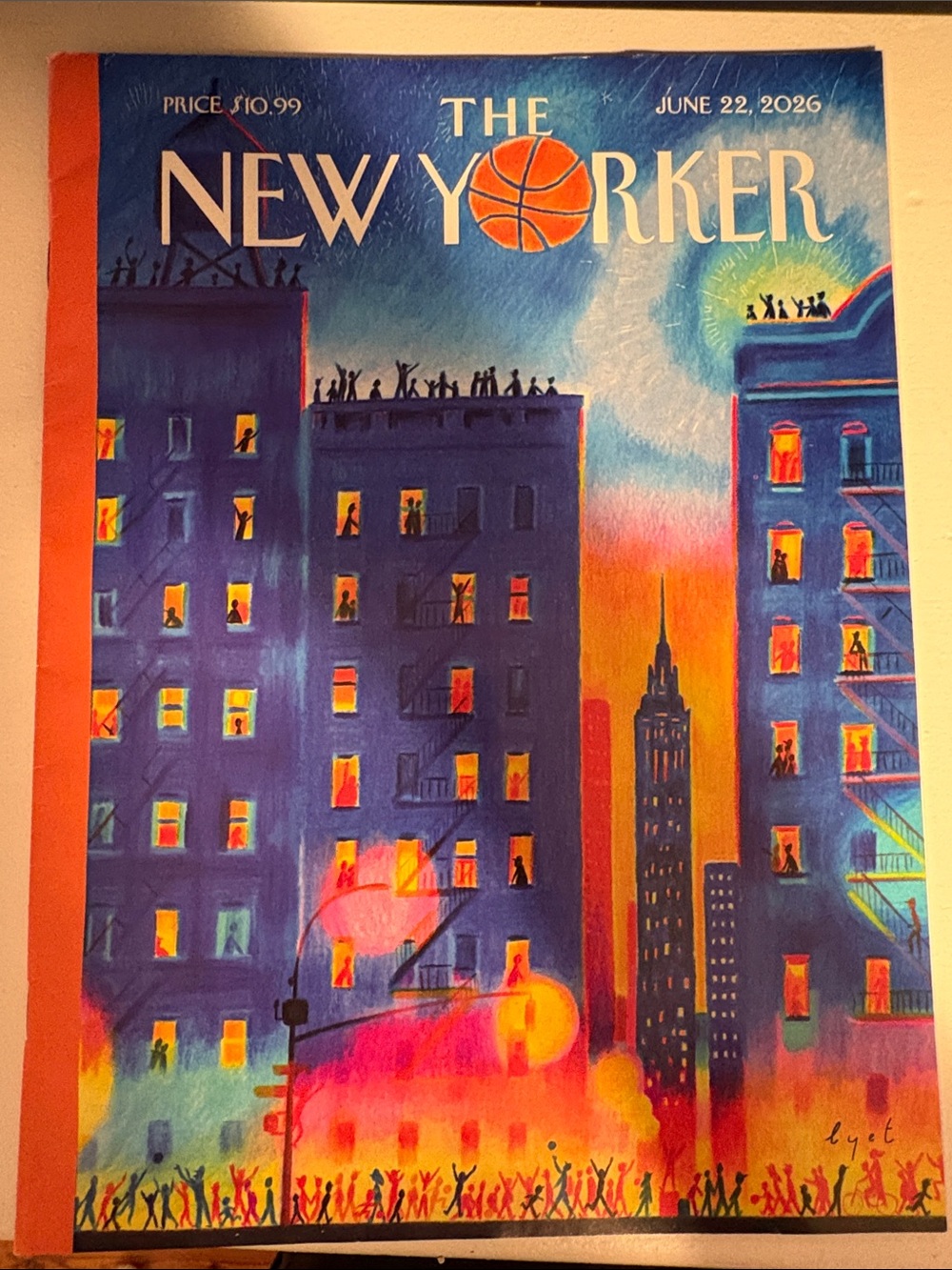 The New Yorker Knicks Cover June 22, 2026